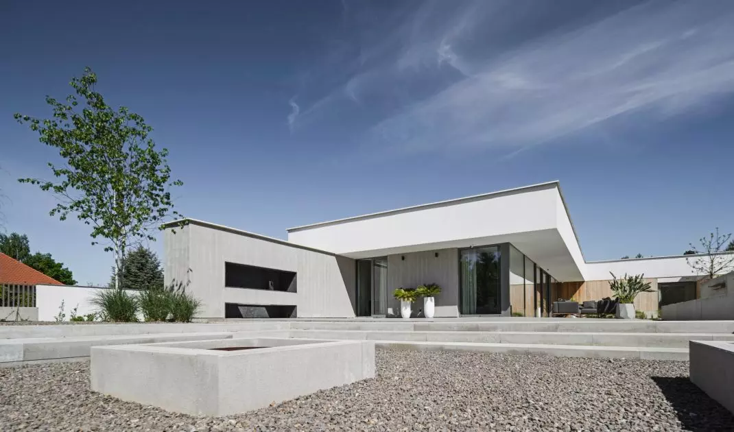 Pavilion house near Lublin