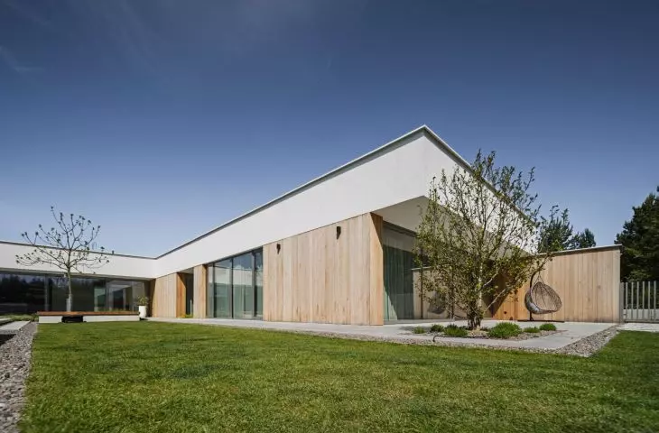 Pavilion house near Lublin