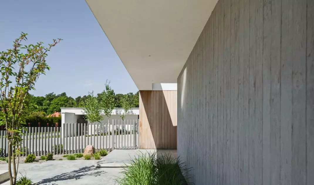 Pavilion house near Lublin