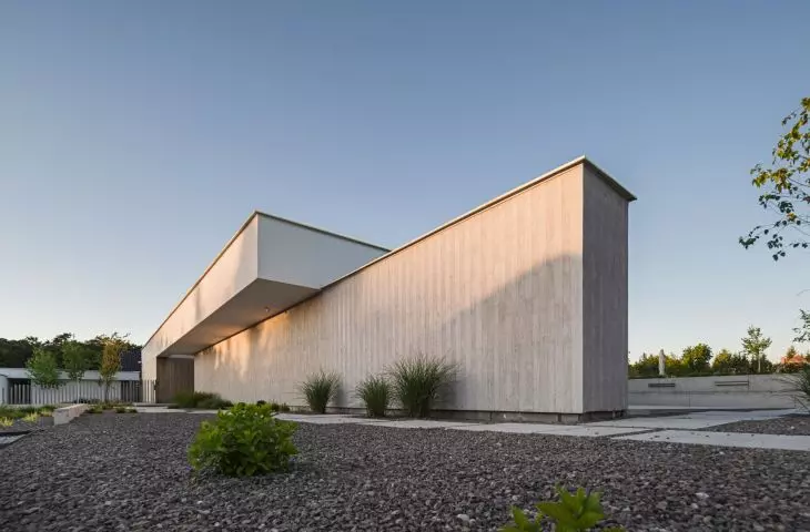 Pavilion house near Lublin