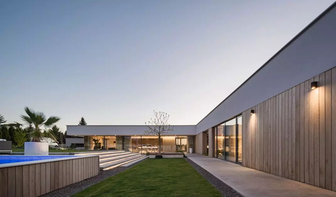 Pavilion house near Lublin