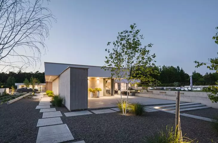 Pavilion house near Lublin