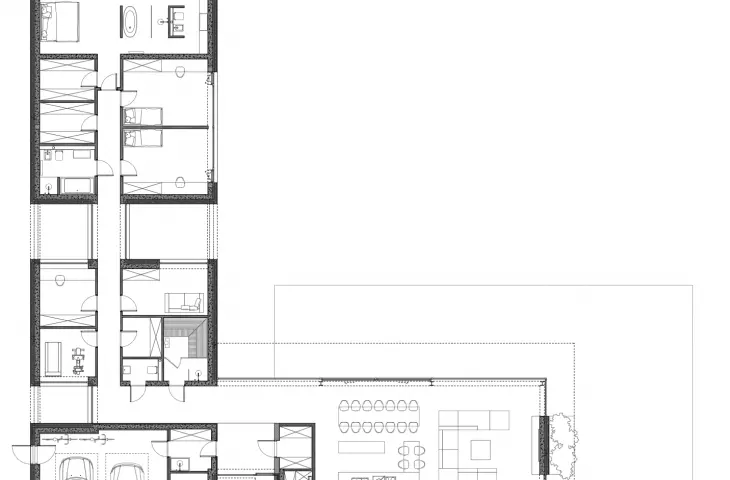 Pavilion house near Lublin - object plan 