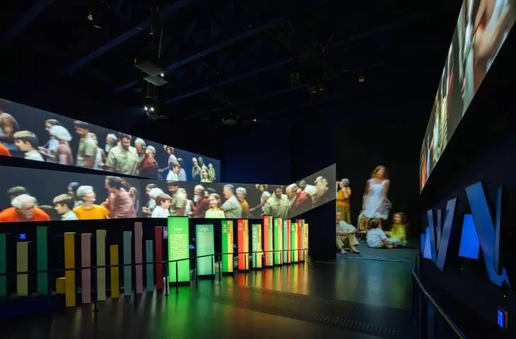 Spain's pavilion at Expo 2025 in Osaka - pavilion interior 
