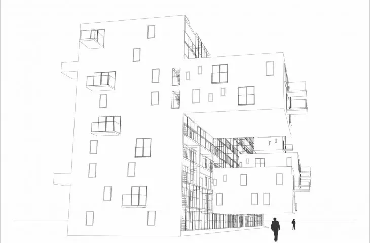 Budynek mieszkaniowy WoZoCo w Amsterdamie