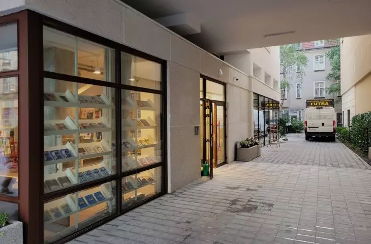 House of Books in Poznan, Gwarna Street