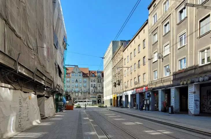 Gwarna Street in Poznań
