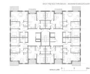 residential building - typical floor plan