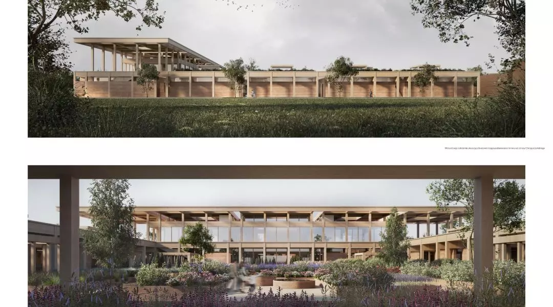 Wyróżnienie równorzędne, proj.: Baumschlager Eberle Architekci Kraków