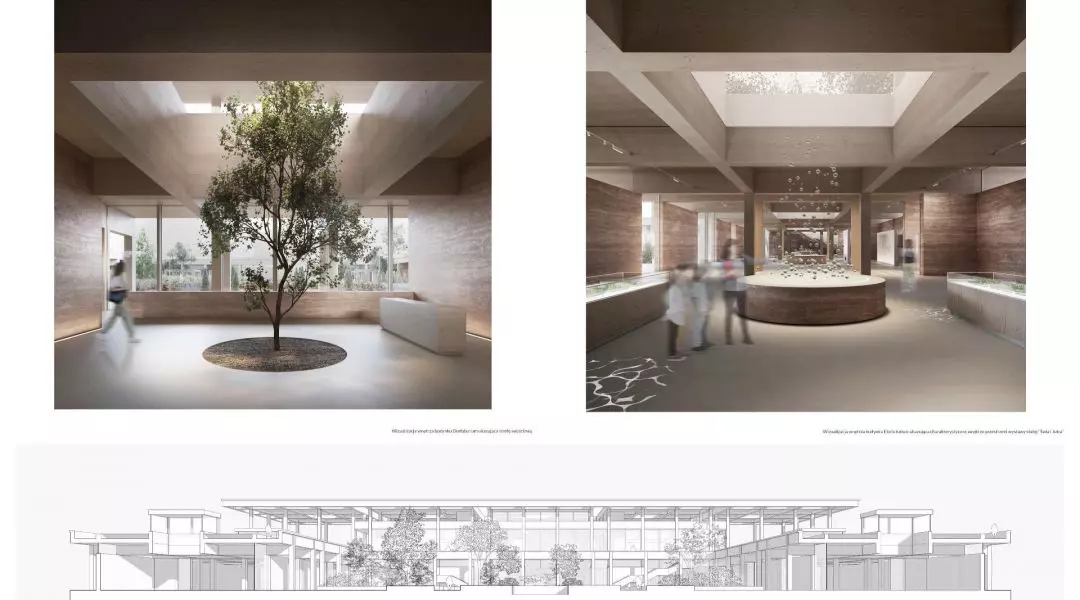 Wyróżnienie równorzędne, proj.: Baumschlager Eberle Architekci Kraków