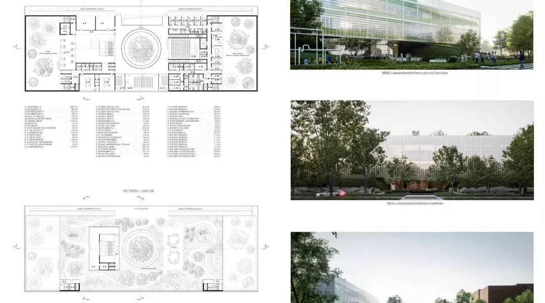 Wyróżnienie równorzędne, proj.: Domino Grupa Architektoniczna Wojciech Dunaj