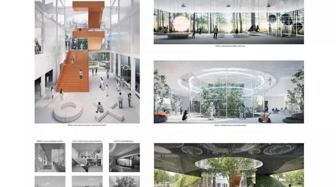 Wyróżnienie równorzędne, proj.: Domino Grupa Architektoniczna Wojciech Dunaj