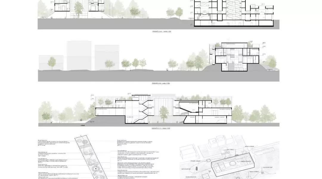 Wyróżnienie równorzędne, proj.: Domino Grupa Architektoniczna Wojciech Dunaj