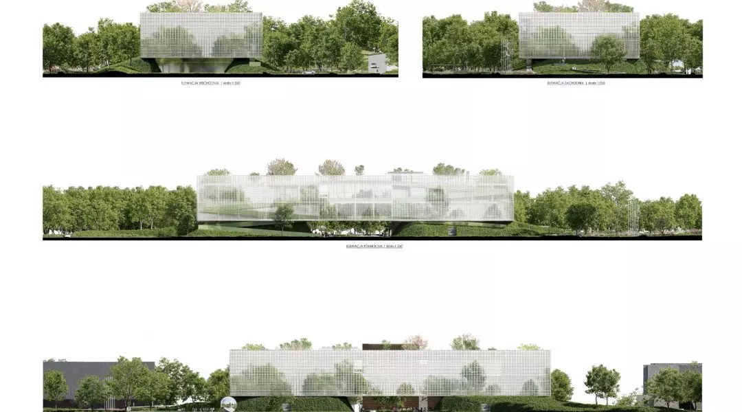 Wyróżnienie równorzędne, proj.: Domino Grupa Architektoniczna Wojciech Dunaj