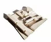 Naples tourist center, mockup