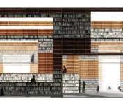 Library at Musashino Academy of Fine Arts