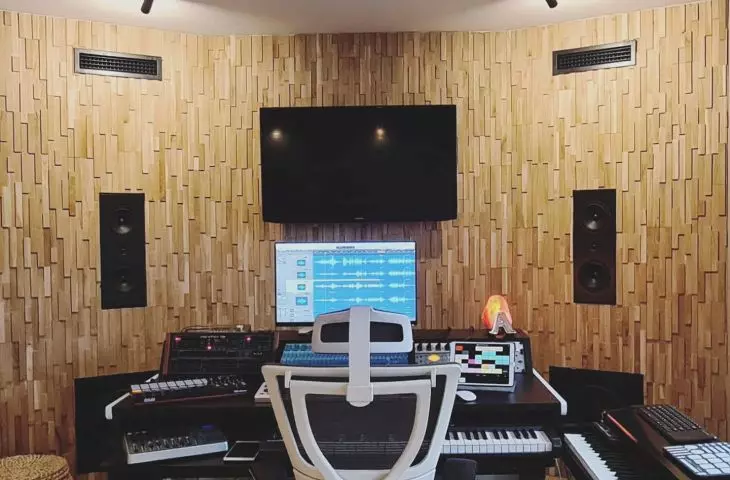 Leśne studio - miejsce pracy kompozytora
