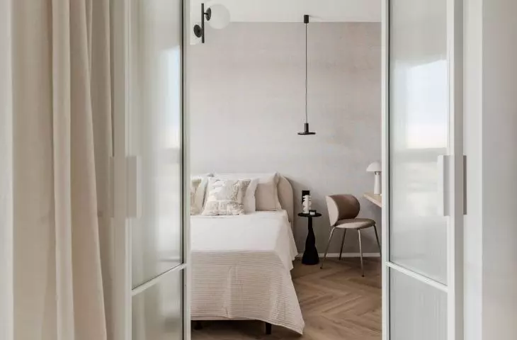 A 36-square-meter apartment in Lodz designed by Martyna Midel