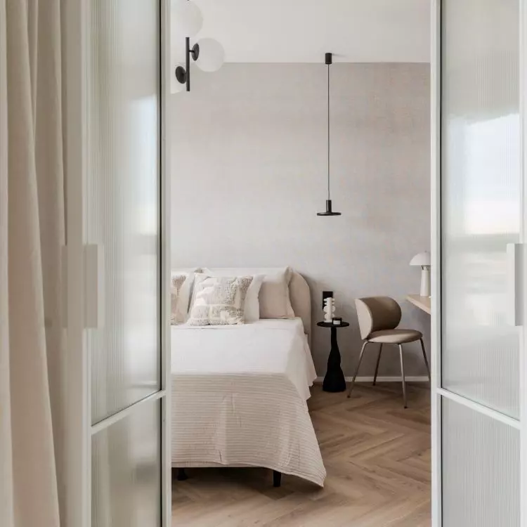A 36-square-meter apartment in Lodz designed by Martyna Midel