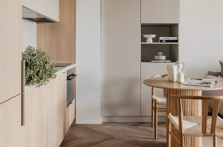 A 36-square-meter apartment in Lodz designed by Martyna Midel