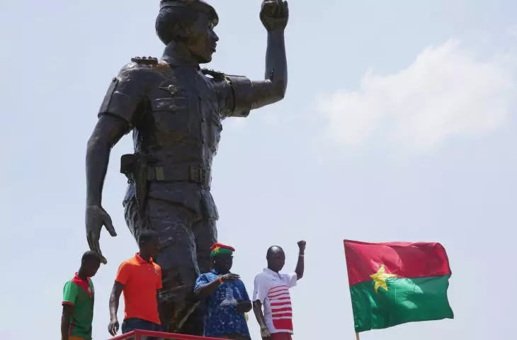 Ceremonial opening of Thomas Sankara mausoleum in Ouagadougou