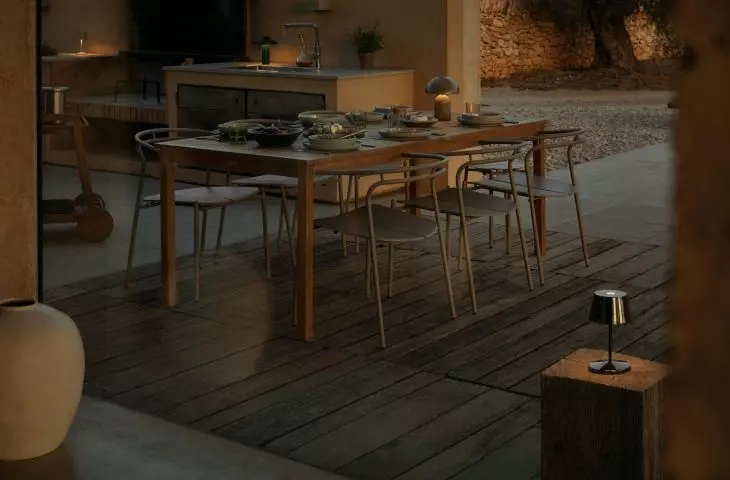An outdoor space that combines style, functionality and leisure comfort