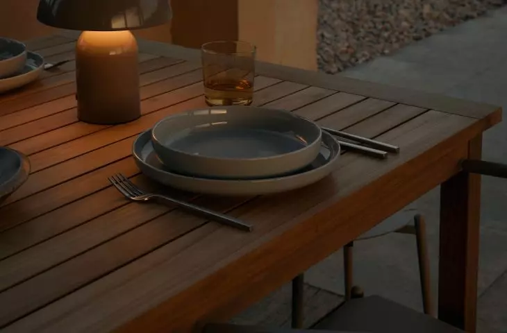 Decorative lighting is an essential part of the design