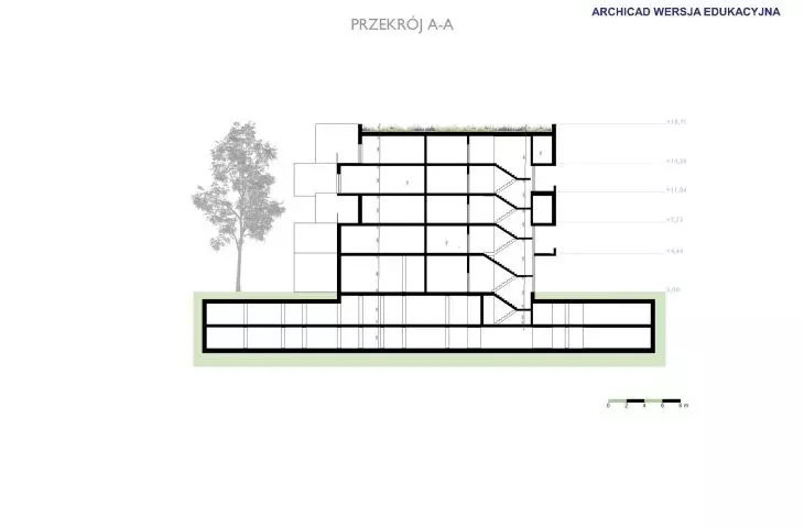 przekrój A-A