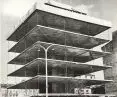Construction of the Trzonolinowiec in Wroclaw, as of 1965