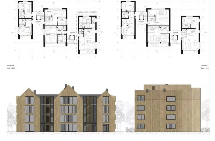projections, elevations