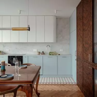 Interior of an apartment in Lodz