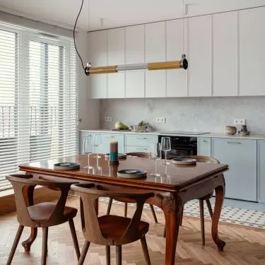Interior of an apartment in Lodz
