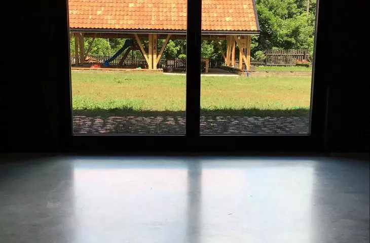 View of the barn