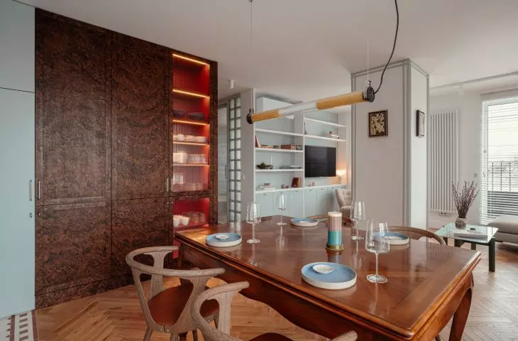 Interior of an apartment in Lodz
