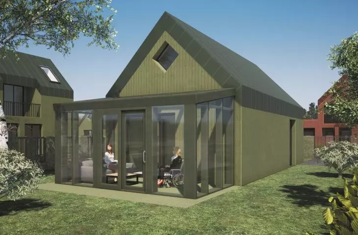 small detached house