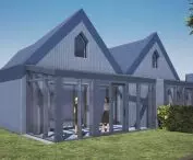 small semi-detached house