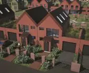 small terraced house