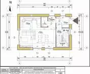 small detached house - first floor plan