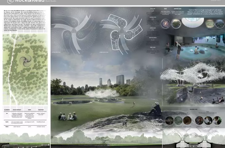 Rock & Read Studio — plansza konkursowa