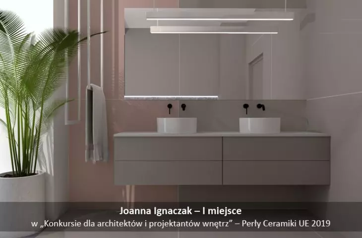 I miejsce, wizualizacja łazienki