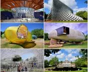 Overview of Serpentine pavilions from earlier years 