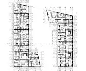 plan of building C and D - storey +3 