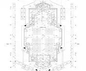 first floor plan of the church