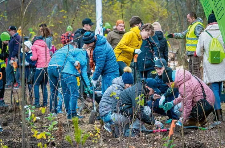 planting of microforest has an educational and integrative function for the local community