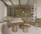 wizualizacja - wnętrze salonu w 