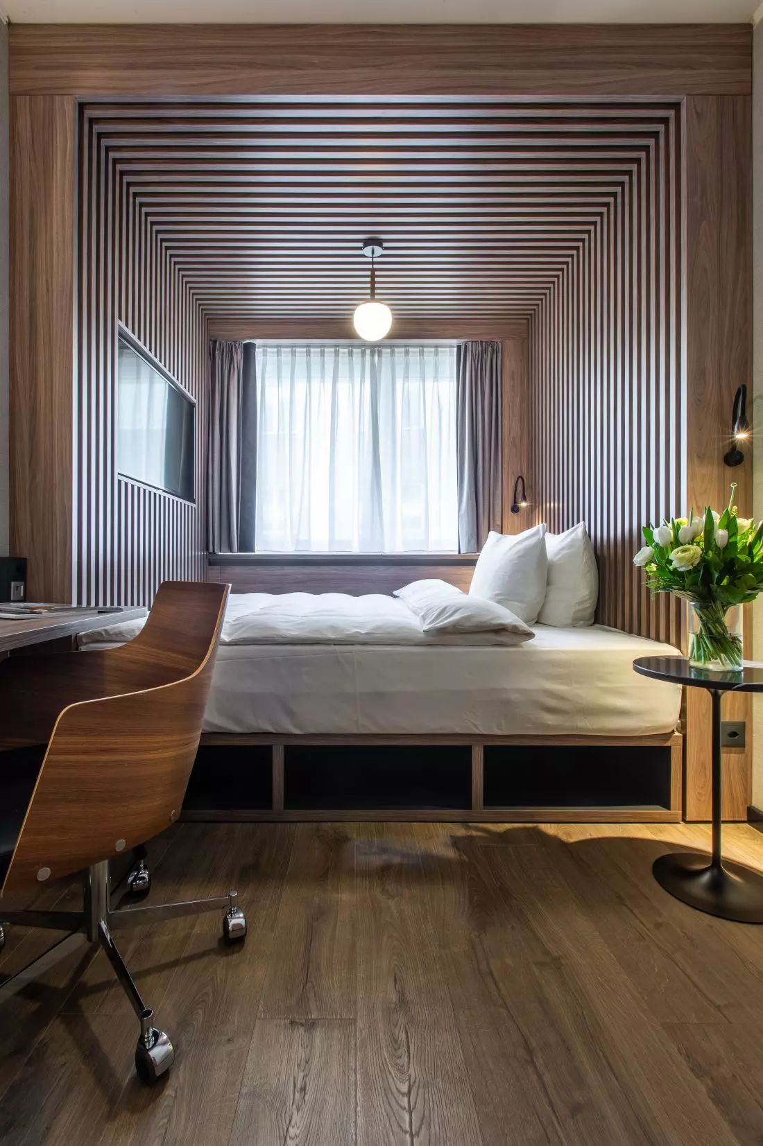 Sypialnia w hotelu