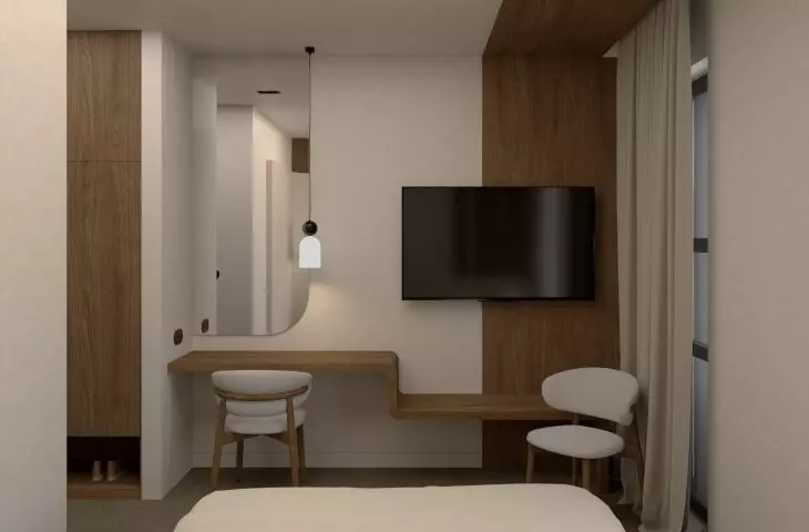 visualization - hotel rooms