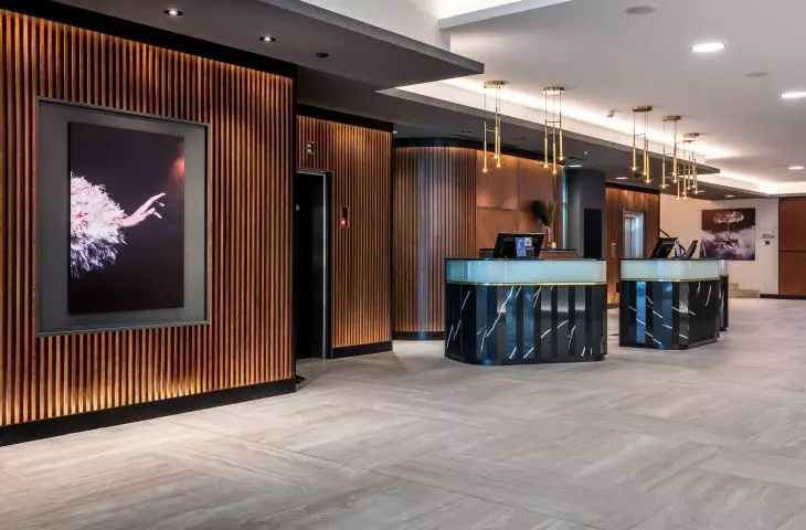entrance and lobby