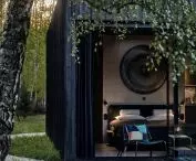 full rotation of the house around its axis takes three minutes