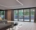 Iglo Edge — salon z kuchnią